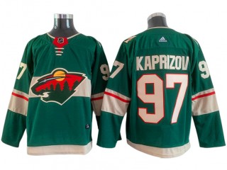 Minnesota Wild #97 Kirill Kaprizov Green Home Jersey