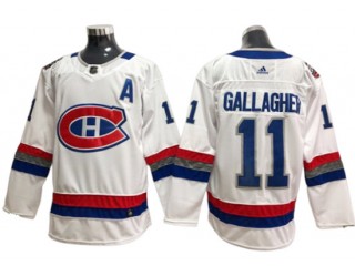 Montreal Canadiens #11 Brendan Gallagher White 100TH Classic Jersey