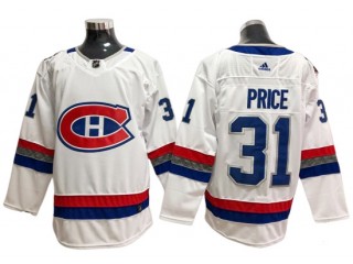 Montreal Canadiens #31 Carey Price White 100TH Classic Jersey