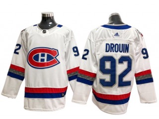 Montreal Canadiens #92 Jonathan Drouin White 100TH Classic Jersey