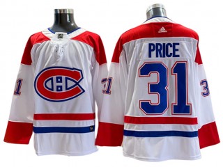 Montreal Canadiens #31 Carey Price White Away Jersey