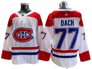Montréal Canadiens #77 Kirby Dach White Away Jersey