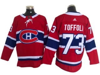 Montreal Canadiens #73 Tyler Toffoli Red Home Jersey