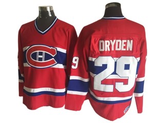 Montreal Canadiens #29 Ken Dryden Vintage CCM Jersey - Red/White