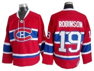 Montreal Canadiens #19 Larry Robinson Red Vintage CCM Jersey