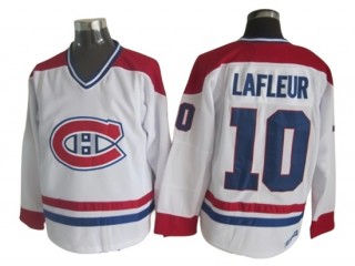 Montreal Canadiens #10 Guy Lafleur Vintage CCM Jersey - Red/White