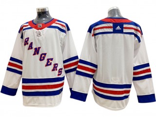 New York Rangers Blank White Away Jersey