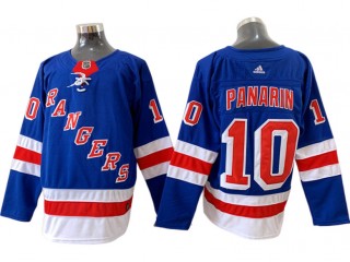 New York Rangers #10 Artemi Panarin Blue Home Jersey