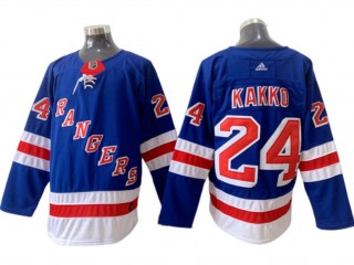 New York Rangers #24 Kaapo Kakko Blue Home Jersey