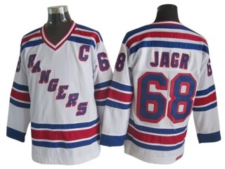 New York Rangers #68 Jaromir Jagr Heroes of Hockey Alumni CCM Jersey - White