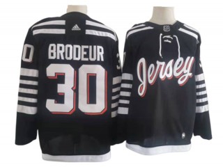 New Jersey Devils #30 Martin Brodeur Black 2021/22 Alternate Jersey