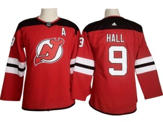Youth & Women New Jersey Devils #9 Taylor Hall Red Jersey