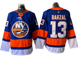 New York Islanders #13 Mathew Barzal Blue Home Jersey