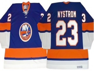 New York Islanders #23 Bob Nystrom 1982 Vintage CCM Jersey - Blue/White