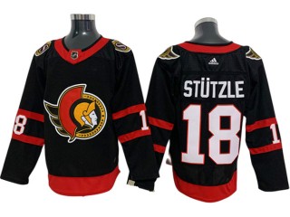 Ottawa Senators #18 Tim Stützle Black Home Jersey