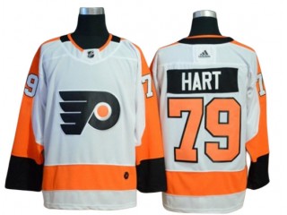 Philadelphia Flyers #79 Carter Hart White Away Jersey