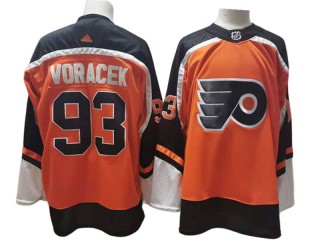 Philadelphia Flyers #93 Jakub Voracek Orange 20/21 Reverse Retro Jersey