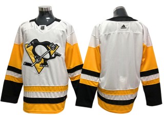Pittsburgh Penguins Blank White Away Jersey