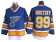 St. Louis Blues #99 Wayne Gretzky Vintage CCM Jersey - Blue/White