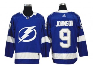 Tampa Bay Lightning #9 Tyler Johnson Blue Home Jersey