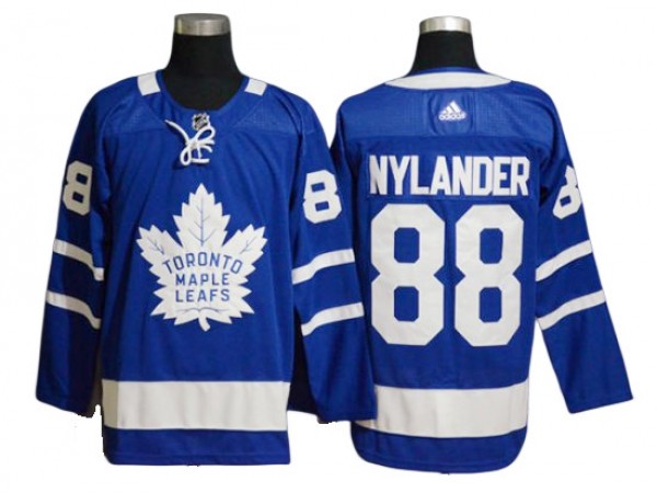Toronto Maple Leafs #88 William Nylander Blue Home Jersey