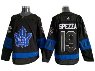 Toronto Maple Leafs #19 Jason Spezza Black Alternate Reversible Jersey