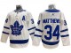 Toronto Maple Leafs #34 Auston Matthews White Away Jersey