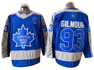 Toronto Maple Leafs #93 Doug Gilmour Blue 2020/21 Reverse Retro Jersey