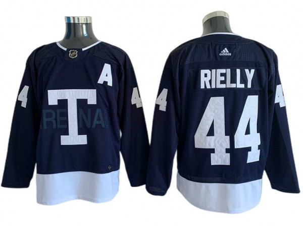 Toronto Maple Leafs #44 Morgan Rielly Navy 2022 Heritage Classic Jersey