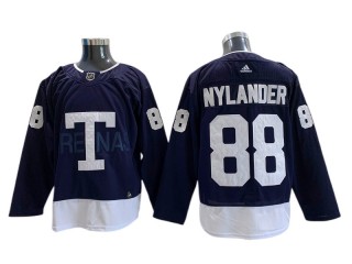 Toronto Maple Leafs #88 William Nylander Navy 2022 Heritage Classic Jersey