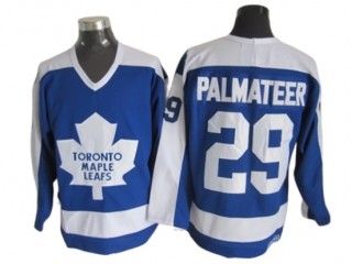 Toronto Maple Leafs #29 Mike Palmateer 1978 Vintage CCM Jersey - Blue/White