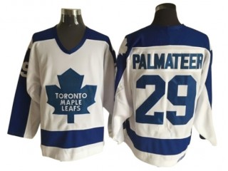 Toronto Maple Leafs #29 Mike Palmateer 1978 Vintage CCM Jersey - Blue/White