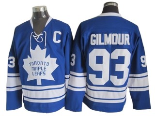 Toronto Maple Leafs #93 Doug Gilmour 1967 Vintage CCM Jersey - Blue/White
