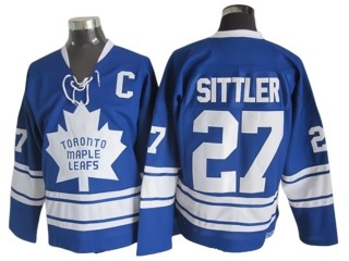 Toronto Maple Leafs #27 Darryl Sittler 1967 Vintage CCM Jersey - Blue/White