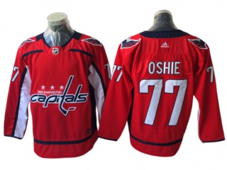 Washington Capitals #77 T.J. Oshie Red Home Jersey