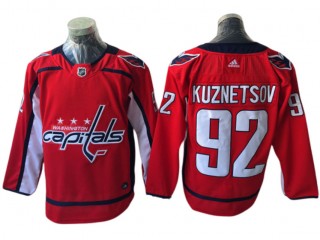 Washington Capitals #92 Evgeny Kuznetsov Red Home Jersey
