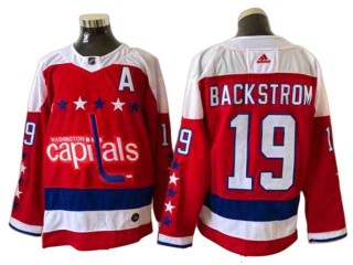 Washington Capitals #19 Nicklas Backstrom Red Alternate Jersey