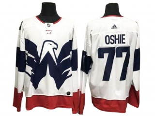 Washington Capitals #77 T.J. Oshie White 2023 Stadium Series Jersey