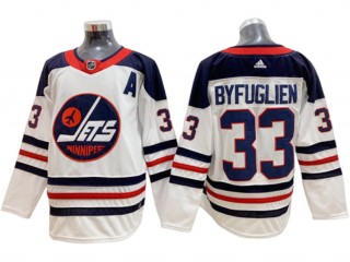 Winnipeg Jets #33 Dustin Byfuglien White Heritage Jersey