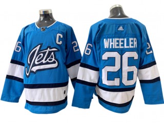 Winnipeg Jets #26 Blake Wheeler Light Blue Alternate Jersey