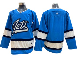 Winnipeg Jets Blank Light Blue Alternate Jersey
