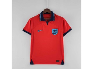 England Blank 2022 Red Away Soccer Jersey