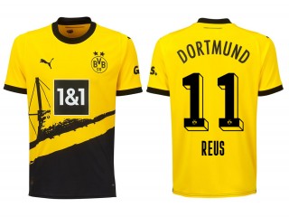 Dortmund #11 Reus Home 23/24 Soccer Jersey