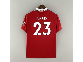 Manchester United 23 SHAW Home 2022/23 Soccer Jersey