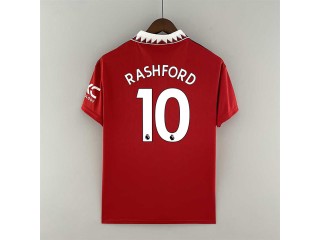 Manchester United 10 Rashford Home 202/23 Soccer Jersey