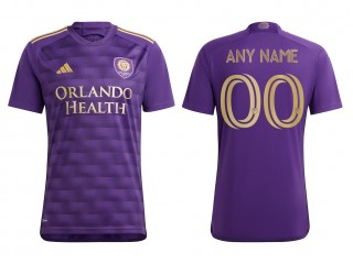 Orlando City SC Purple 2023/24 Home Soccer Custom Jersey