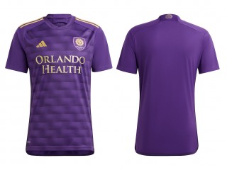 Orlando City SC Blank Purple 2023/24 Home Soccer Jersey