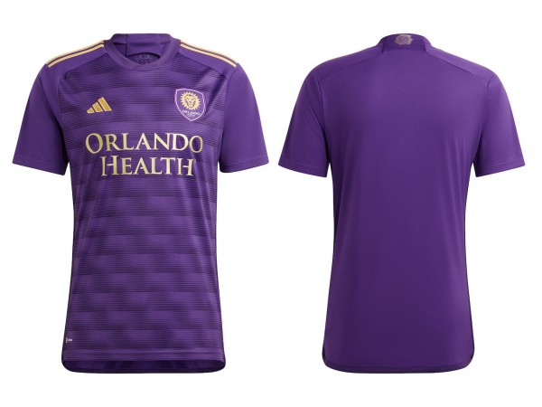 Orlando City SC Blank Purple 2023/24 Home Soccer Jersey