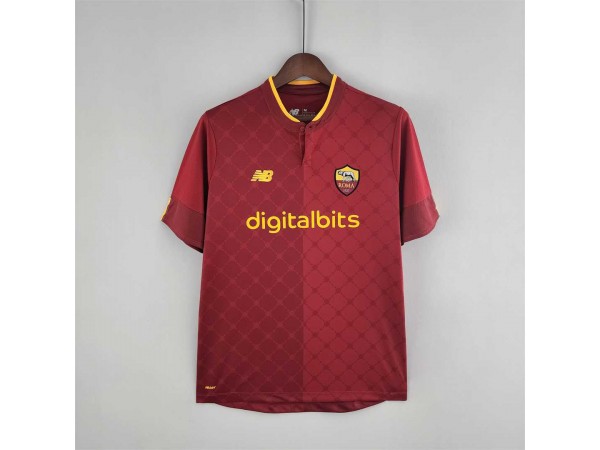 A.S. Roma Red Home 2022/23 Soccer Custom Jersey