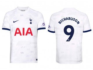 Tottenham Hotspur #9 Richarlison Home 23/24 Soccer Jersey